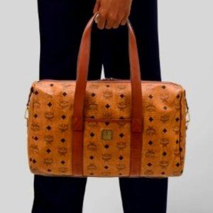 MCM Golf Collection Visetos Tote **RARE**